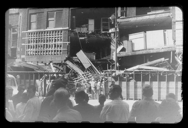 United Dollar Store, Partially Collapsed, 1961