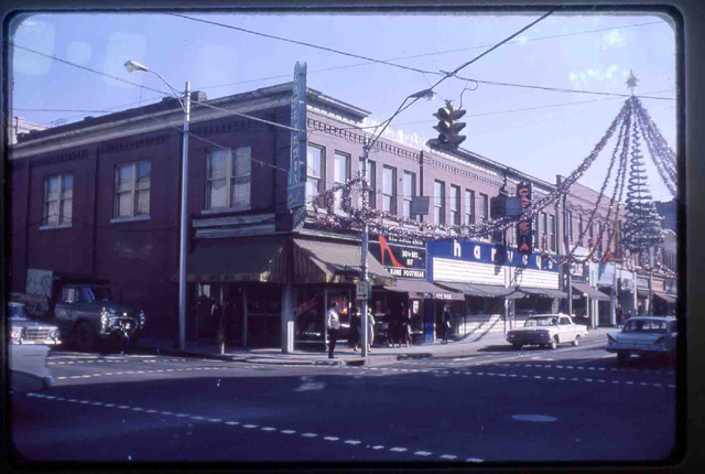 Shoe Box and Harvey's Cafeteria,1965