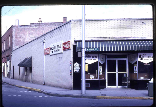 The Coffee Break, Formerly Boone Drug Company, 1968