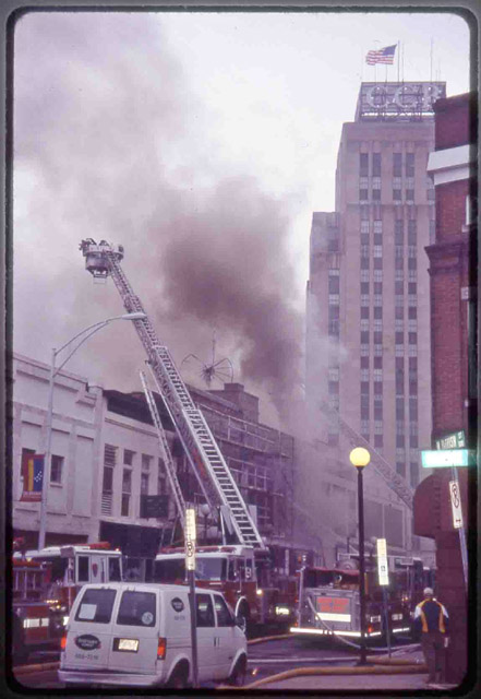 Woolworth's Fire, 2001