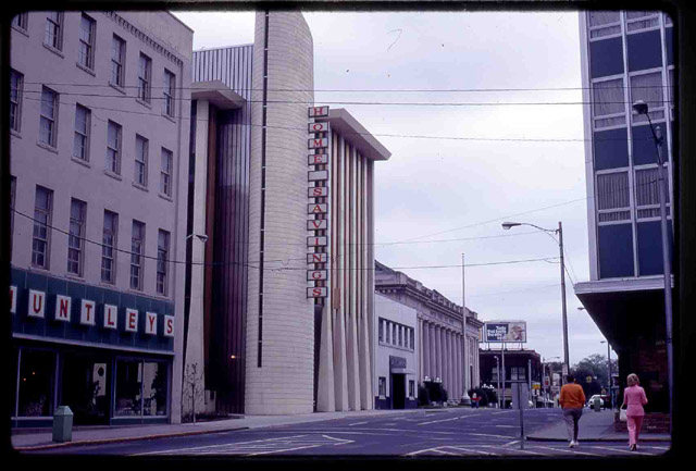 Corcoran and West Chapel Hill streets intersection, 1969