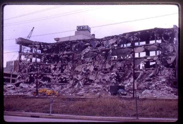 Attempted Durham Hosiery Mill Demolition, 1970