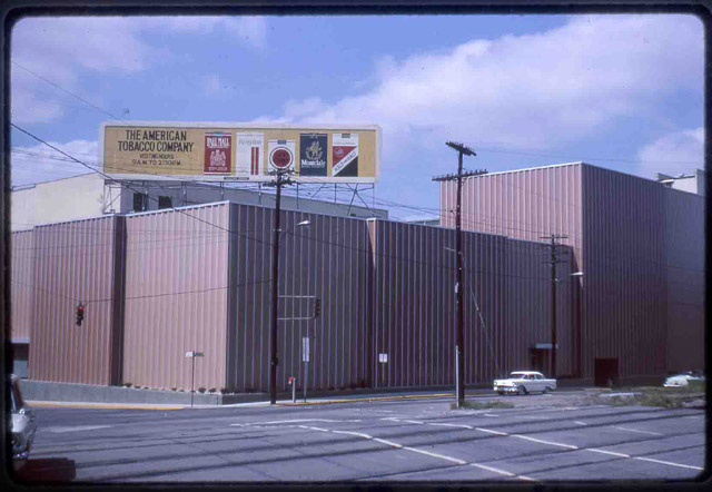 American Tobacco Company with New facade, 1965