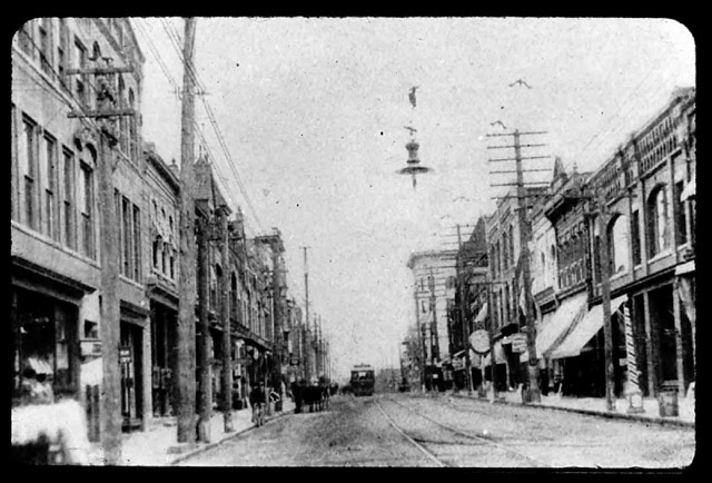 Main Street Looking West, early 1890s