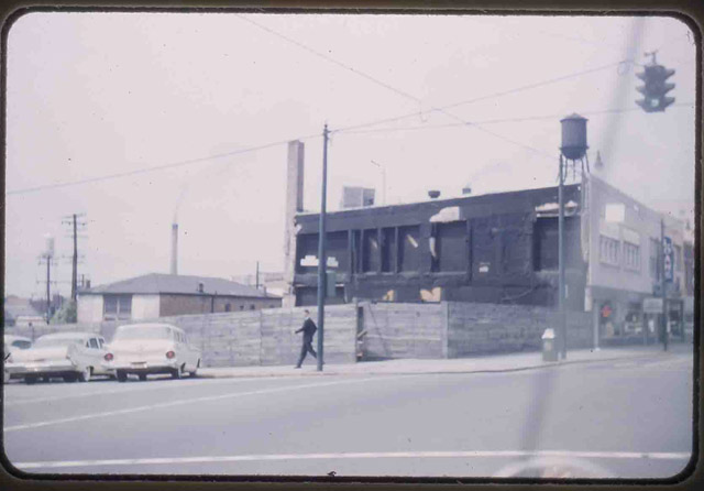 Site of Former Boys Shop, 1960