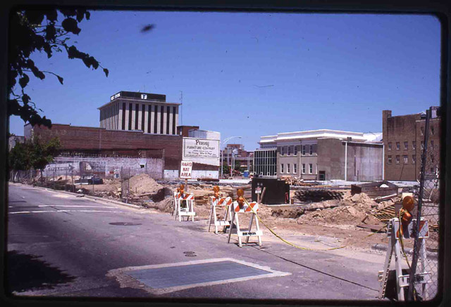 Future Omni Hotel and Civic Center Site, 1988