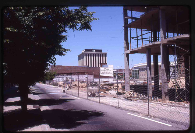 Omni Hotel and Civic Center Construction, 1988