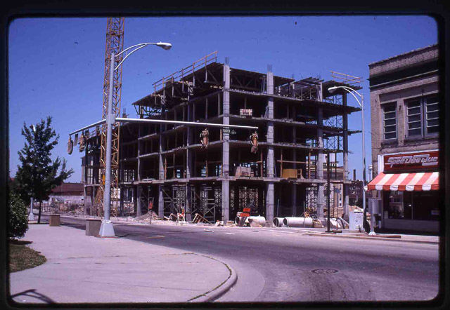Omni Hotel and Civic Center Construction, 1988