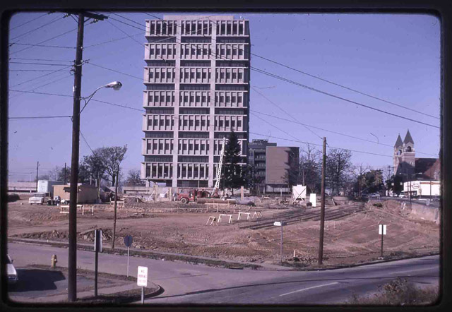 Downtowner Motor Inn, Future Site, 1967