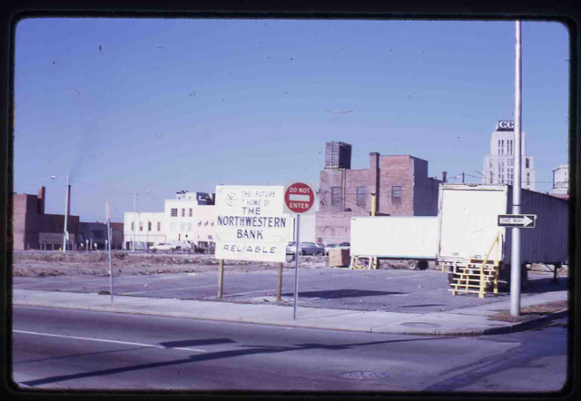 Former Elkins Motors Site, 1973