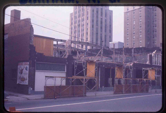 Hotel Gas and Storage Demolished, circa 1961