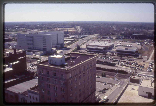 View of Durham Looking South from CCB Building, 1997