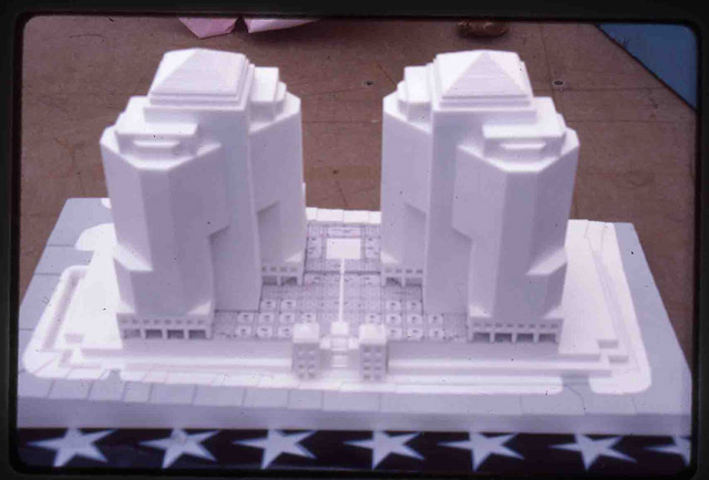 Peoples Security Insurance Building model, 1986