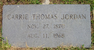 Carrie Jordan Grave