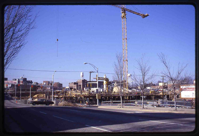 Peoples Security Building under Construction, 1987