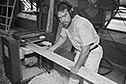 thumbnail of employee in carpentry shop