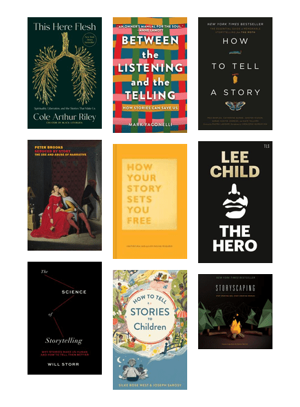 Books about how to tell stories and the power of storytelling