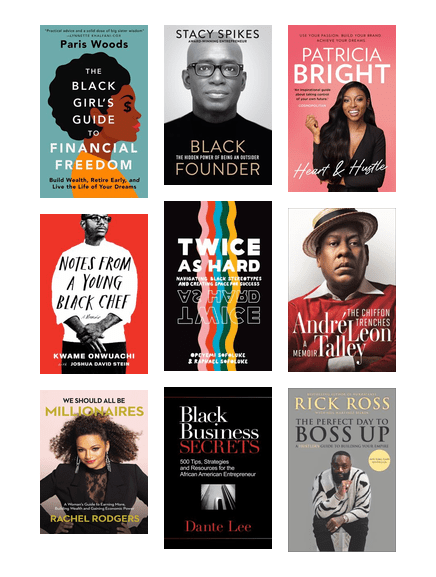 Books by and about Black business leaders and featuring business advice