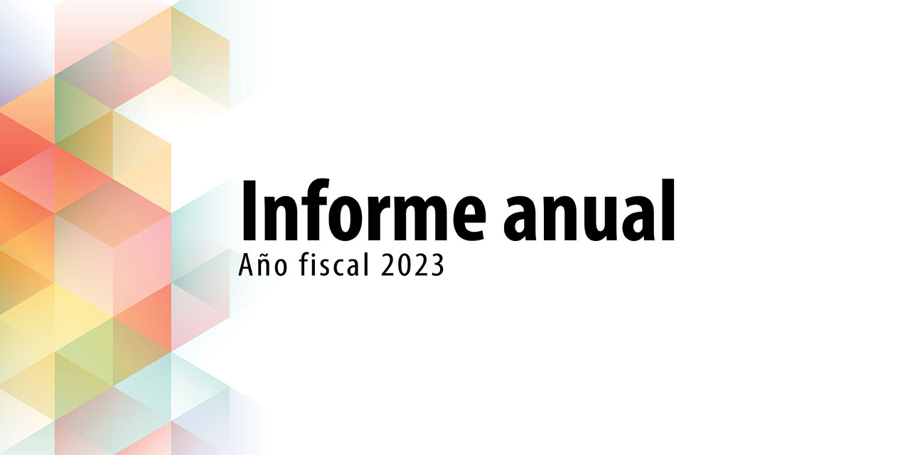 Informe anual - Año Fiscal 2023